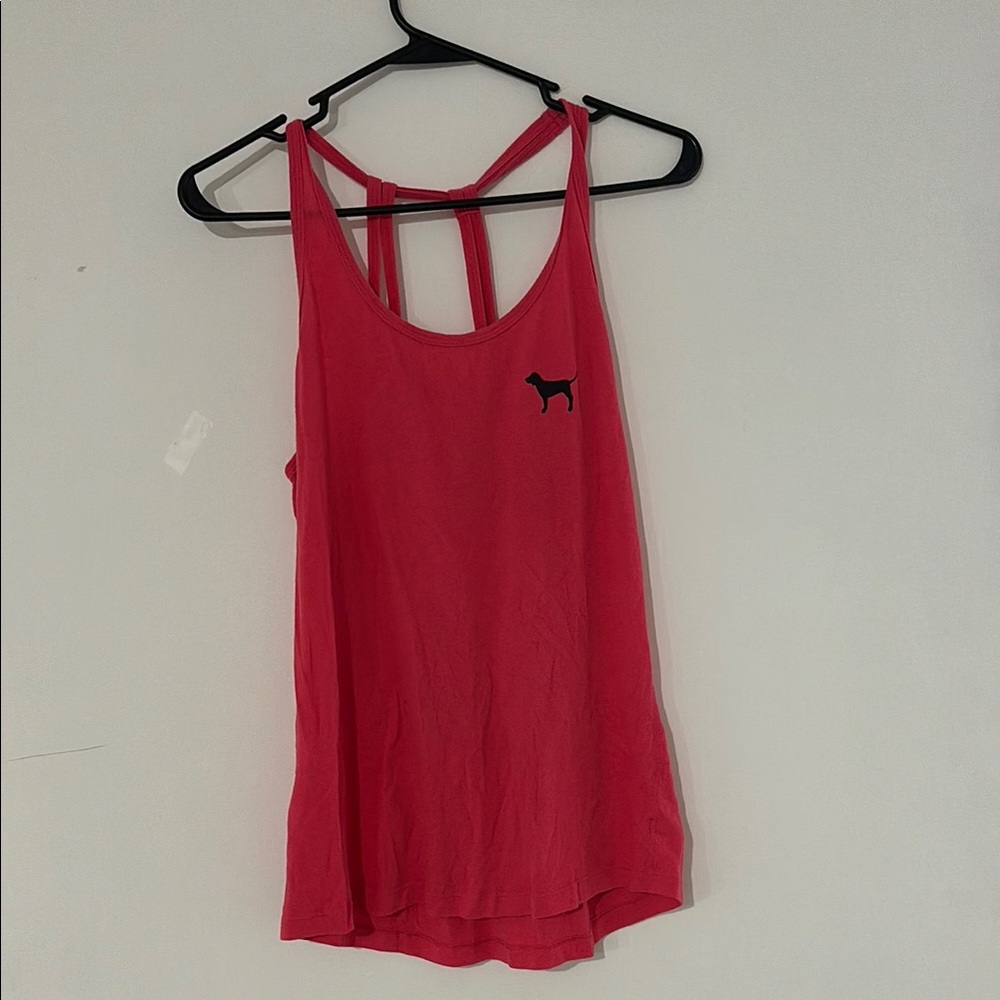 PINK Victoria's Secret Red Tank Top